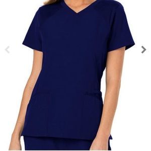 Heartsoul Navy Scrub Set